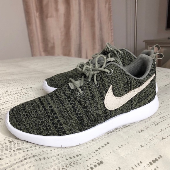 Authentic Nike Fabric Sneaker In Olive 